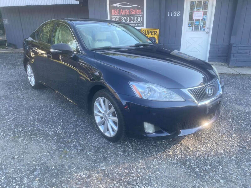 2009 Lexus IS 250 for sale at O & E Auto Sales in Hammonton NJ