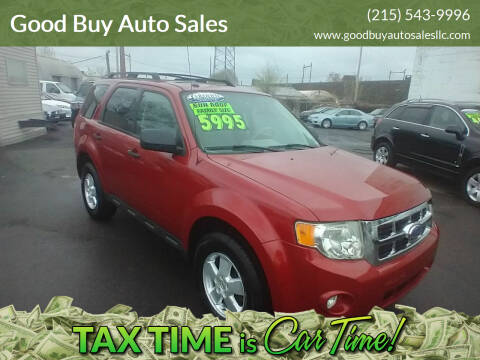 2011 Ford Escape for sale at Good Buy Auto Sales in Philadelphia PA