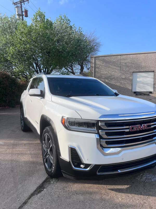 Used 2020 GMC Acadia SLT with VIN 1GKKNULS6LZ116970 for sale in Garland, TX