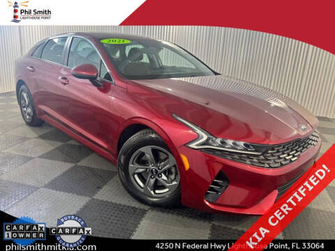 2021 Kia K5 for sale at PHIL SMITH AUTOMOTIVE GROUP - Phil Smith Kia in Lighthouse Point FL