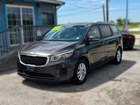 2015 Kia Sedona for sale at Auto Plan in La Porte TX