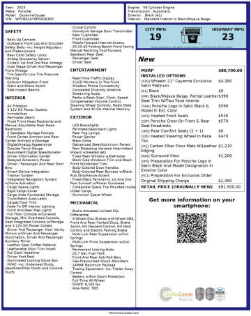 2023 Porsche Cayenne