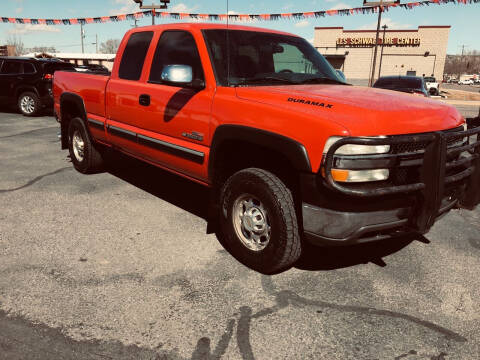 2002 Chevrolet Silverado 2500HD for sale at R & J Auto Sales in Pocatello ID
