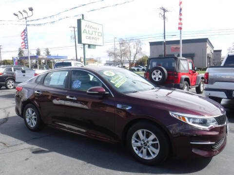 2018 Kia Optima for sale at HILMAR AUTO DEPOT INC. in Hilmar CA