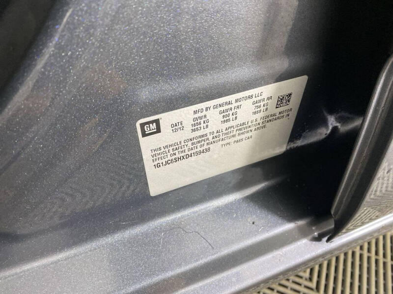 2013 Chevrolet Sonic LT Auto