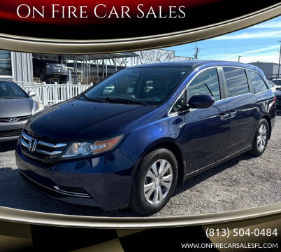 2016 Honda Odyssey for sale at On Fire Car Sales in Tampa FL