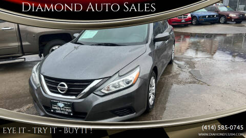 2016 Nissan Altima for sale at DIAMOND AUTO SALES LLC in Milwaukee WI