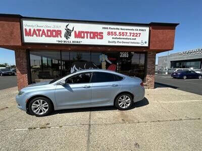 2015 Chrysler 200 for sale at Matador Motors in Sacramento CA