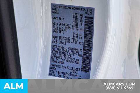 2025 Nissan Frontier SV