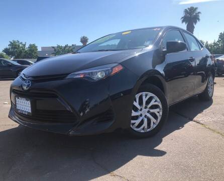 2018 Toyota Corolla for sale at LUGO AUTO GROUP in Sacramento CA