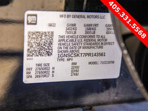 2023 Chevrolet Tahoe Premier