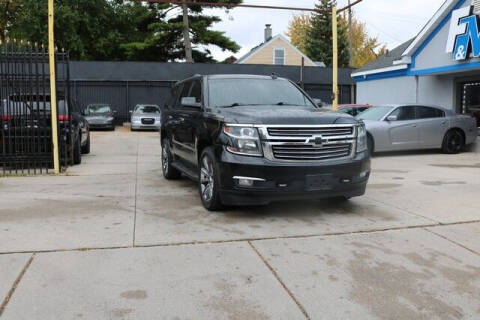 2015 Chevrolet Tahoe for sale at F & M AUTO SALES in Detroit MI