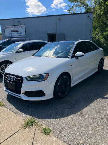 2016 Audi A3 for sale at Jimmys Auto Sales in North Providence RI