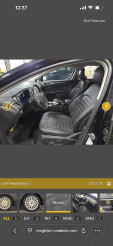 2016 Ford Fusion Hybrid SE