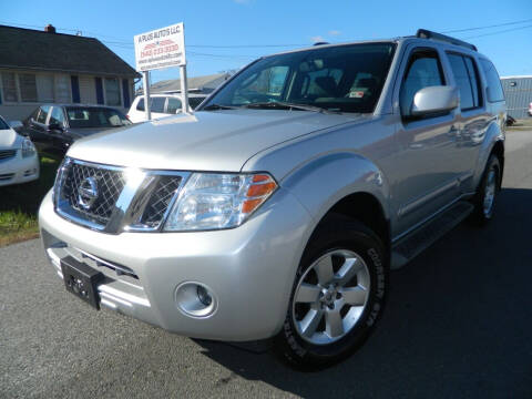 2012 Nissan Pathfinder for sale at A Plus Autos LLC in Fredericksburg VA