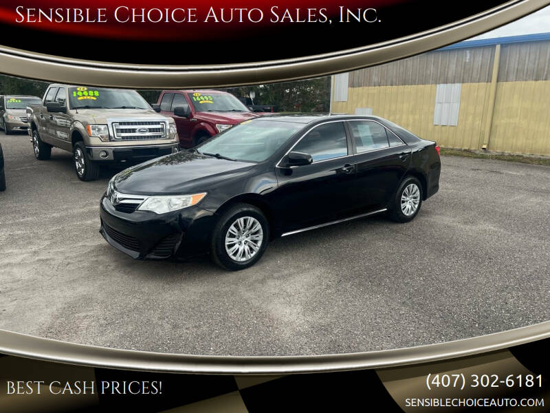 2014 Toyota Camry for sale at Sensible Choice Auto Sales, Inc. in Longwood FL