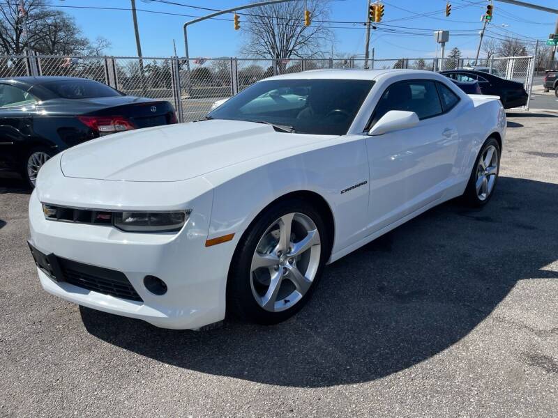 2015 Chevrolet Camaro for sale at American Best Auto Sales in Uniondale NY