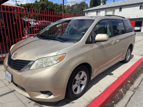 2012 Toyota Sienna for sale at Boktor Motors in North Hollywood CA