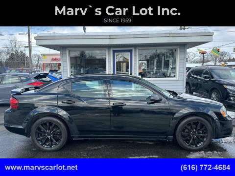 2013 Dodge Avenger for sale at Marv`s Car Lot Inc. in Zeeland MI