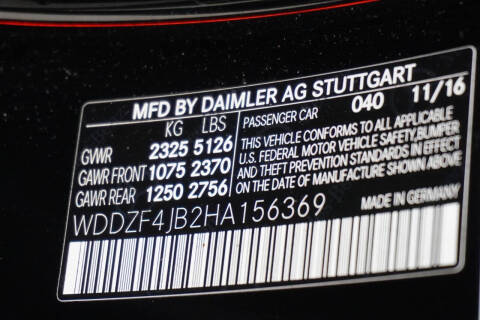 2017 Mercedes-Benz E-Class E 300