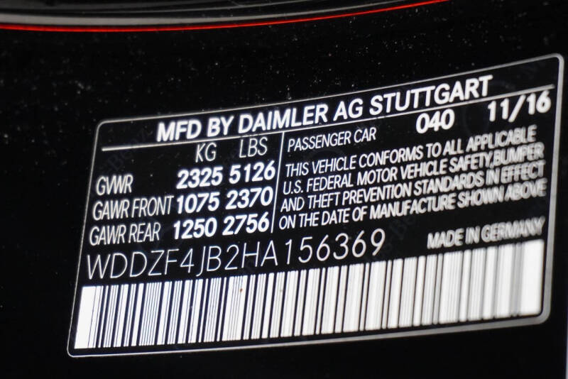 2017 Mercedes-Benz E-Class E 300