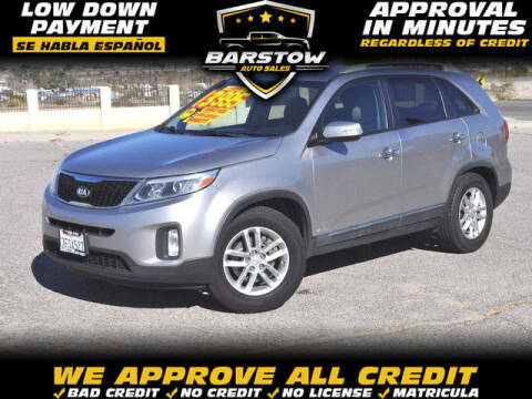 2015 Kia Sorento for sale at BARSTOW AUTO SALES in Barstow CA