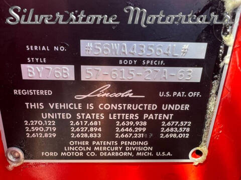 1956 Lincoln Premiere