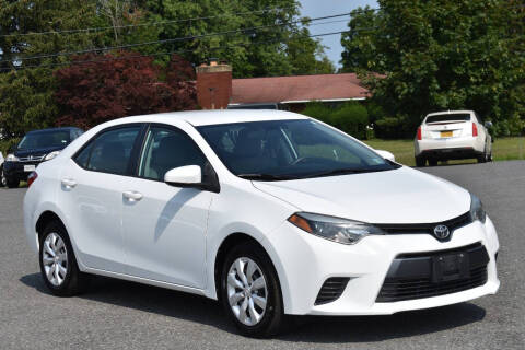 2015 Toyota Corolla for sale at Broadway Garage of Columbia County Inc. in Hudson NY