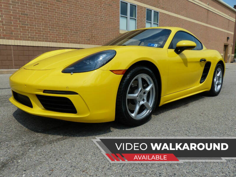 2018 Porsche 718 Cayman for sale at Macomb Automotive Group in New Haven MI