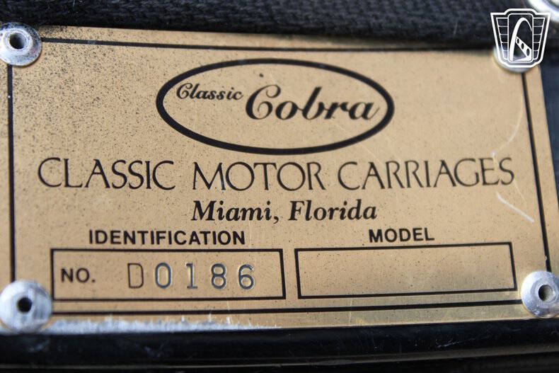 1965 Shelby Cobra