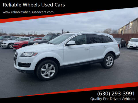2013 Audi Q7 for sale at Reliable Wheels Used Cars in West Chicago IL