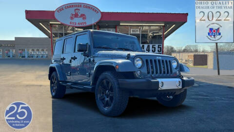 2015 Jeep Wrangler Unlimited for sale at The Carriage Company in Lancaster OH