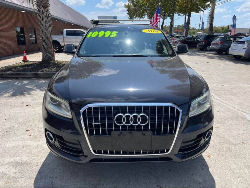 Used 2016 Audi Q5 Premium Plus with VIN WA1L2AFP0GA092856 for sale in Wilmington, NC