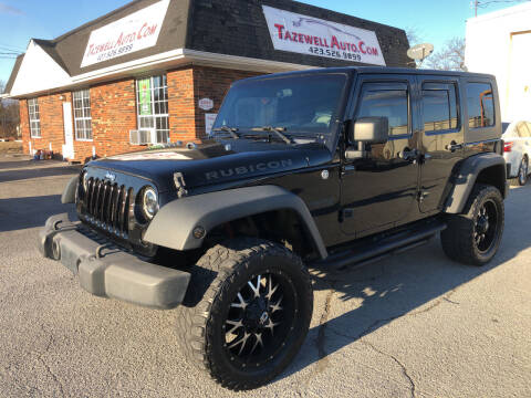2010 Jeep Wrangler Unlimited for sale at tazewellauto.com in Tazewell TN
