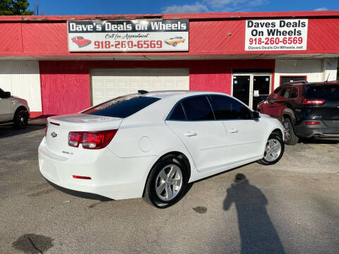 2016 Chevrolet Malibu Limited for sale at Daves Deals on Wheels in Tulsa OK