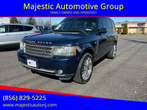 2011 Land Rover Range Rover for sale at Majestic Automotive Group in Cinnaminson NJ