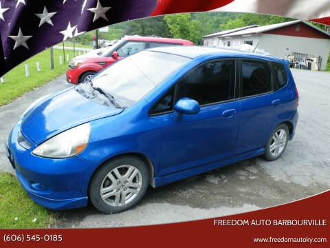 2008 Honda Fit for sale at Freedom Auto Barbourville in Bimble KY