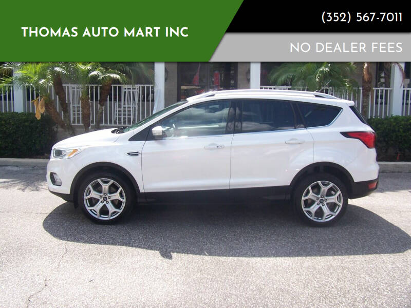 2019 Ford Escape for sale at Thomas Auto Mart Inc in Dade City FL