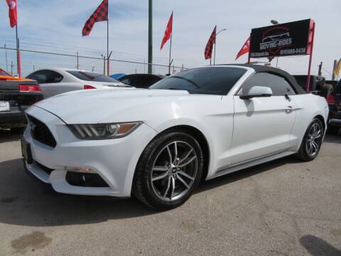 2017 Ford Mustang for sale at Moving Rides in El Paso TX