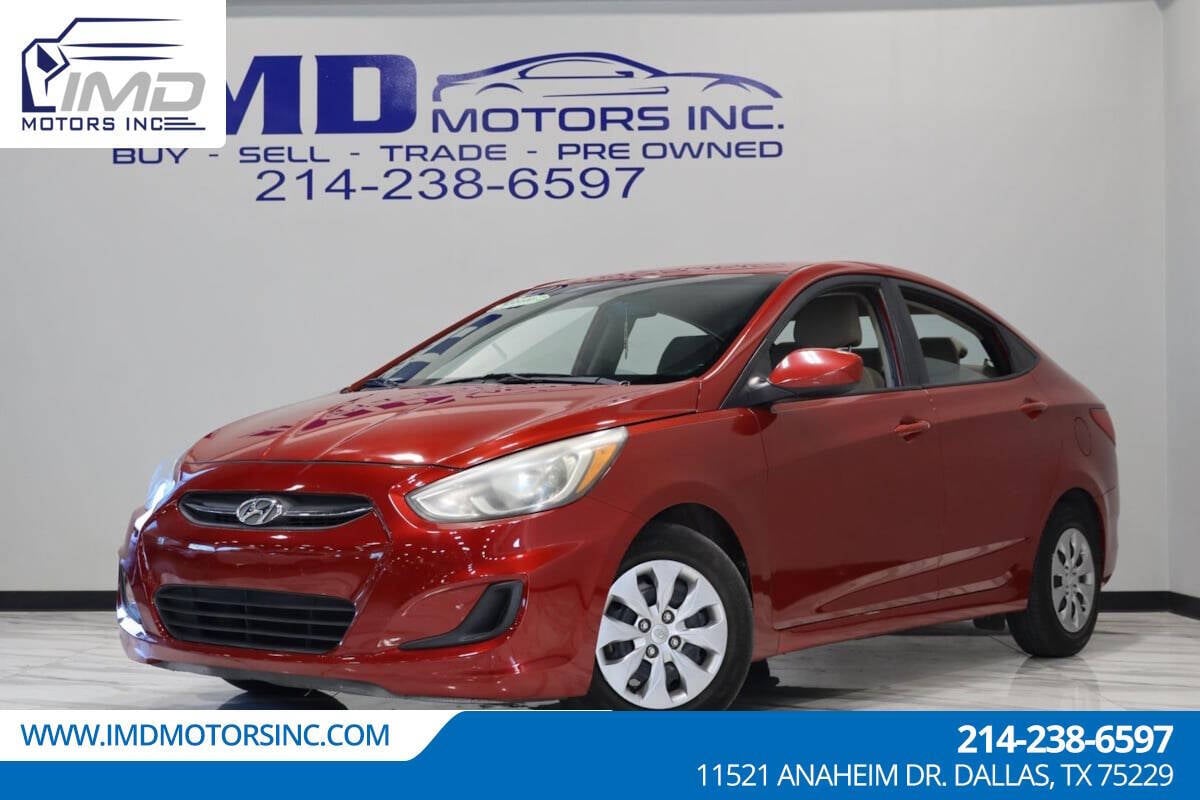 2017 Hyundai ACCENT for sale at IMD MOTORS, INC in Dallas, TX