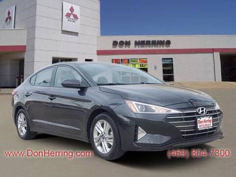 2020 Hyundai Elantra for sale at DON HERRING MITSUBISHI in Irving TX