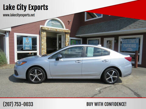 2021 Subaru Impreza for sale at Lake City Exports in Auburn ME