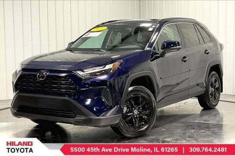 2022 Toyota RAV4 for sale at HILAND TOYOTA in Moline IL
