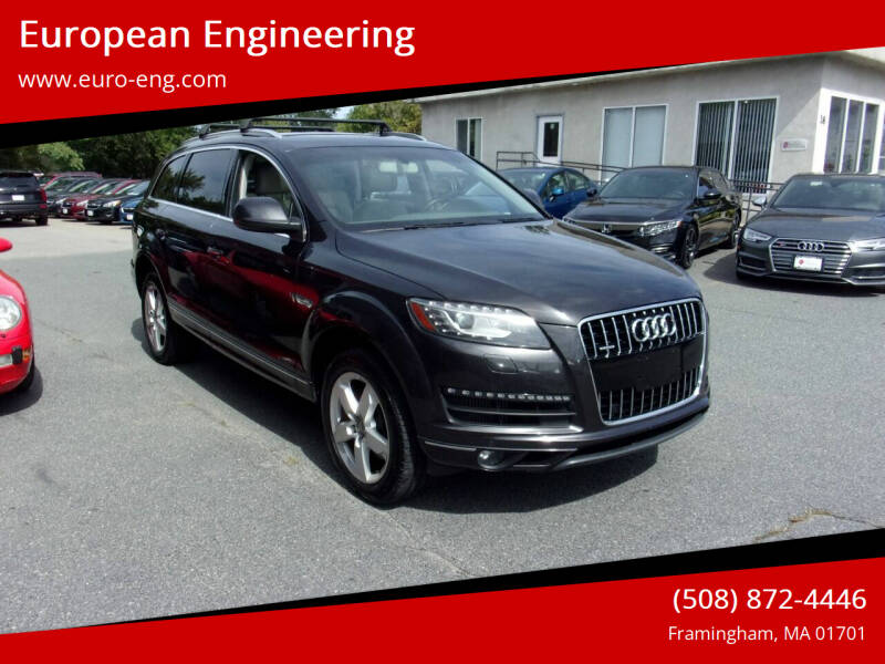 2014 Audi Q7 for sale at European Engineering in Framingham MA