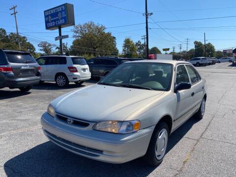 1999 Toyota Corolla for sale at Brewster Used Cars in Anderson SC