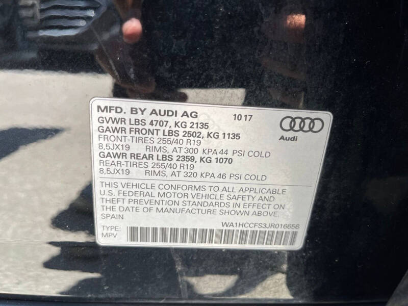 2018 Audi Q3 2.0T Premium Plus