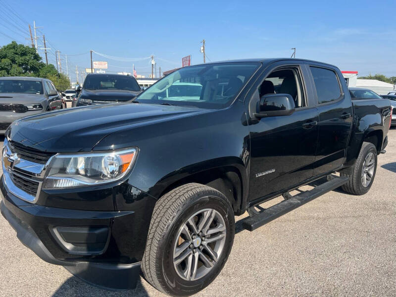 Used 2019 Chevrolet Colorado Work Truck with VIN 1GCGSBEN5K1155889 for sale in Garland, TX