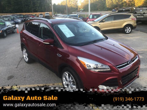2014 Ford Escape for sale at Galaxy Auto Sale in Fuquay Varina NC