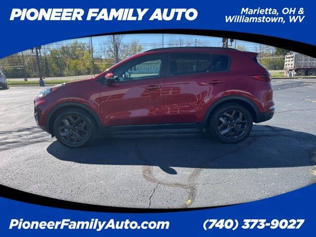 Used 2022 Kia Sportage Nightfall with VIN KNDP6CAC7N7956145 for sale in Williamstown, WV