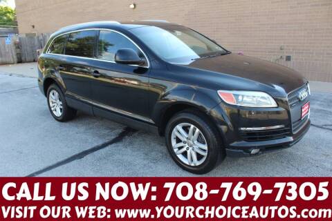 2008 Audi Q7 for sale at Your Choice Autos in Posen IL